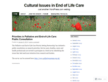 Tablet Screenshot of cultureeol.wordpress.com