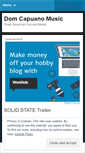 Mobile Screenshot of domcapuano.wordpress.com