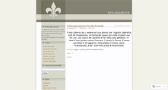 Desktop Screenshot of decamerone.wordpress.com