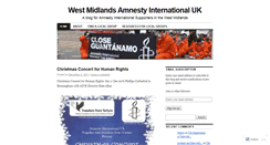 Desktop Screenshot of amnestywestmidlands.wordpress.com