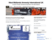 Tablet Screenshot of amnestywestmidlands.wordpress.com