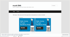 Desktop Screenshot of musikdna.wordpress.com