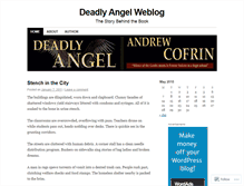 Tablet Screenshot of deadlyangel.wordpress.com