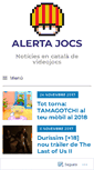 Mobile Screenshot of alertajocs.wordpress.com