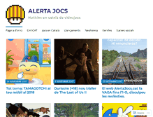 Tablet Screenshot of alertajocs.wordpress.com