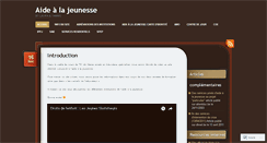 Desktop Screenshot of aidealajeunesse.wordpress.com