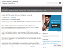 Tablet Screenshot of izmirliahmetkaya.wordpress.com