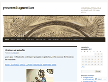 Tablet Screenshot of angelpares.wordpress.com