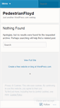Mobile Screenshot of pedestrianfloyd.wordpress.com