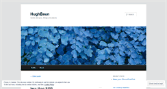 Desktop Screenshot of hughbaun.wordpress.com