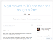 Tablet Screenshot of agirlmovedtoto.wordpress.com