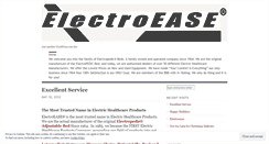 Desktop Screenshot of electroease.wordpress.com