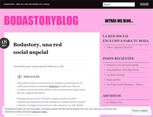 Tablet Screenshot of bodastoryblog.wordpress.com