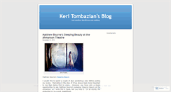 Desktop Screenshot of keritombazian.wordpress.com