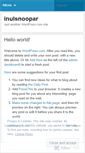 Mobile Screenshot of inulsnoopar.wordpress.com
