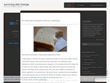 Tablet Screenshot of dietchange.wordpress.com