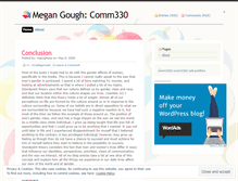 Tablet Screenshot of mgoughasa.wordpress.com