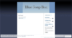 Desktop Screenshot of bluesoapbox.wordpress.com