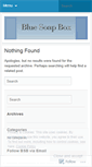 Mobile Screenshot of bluesoapbox.wordpress.com