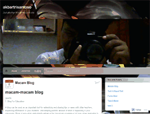 Tablet Screenshot of akbartrisantoso.wordpress.com