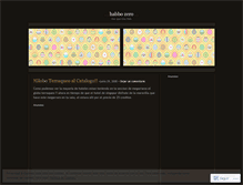 Tablet Screenshot of habbzero.wordpress.com