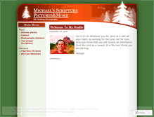 Tablet Screenshot of michaelthepainter.wordpress.com