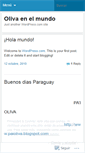 Mobile Screenshot of olivaenelmundo.wordpress.com