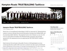 Tablet Screenshot of hamptonroadstrustbuildingtaskforce.wordpress.com