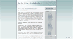 Desktop Screenshot of devilwearsbrooksbrothers.wordpress.com