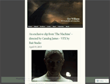 Tablet Screenshot of llyrwilliams.wordpress.com