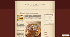 Desktop Screenshot of butireteteculinare.wordpress.com