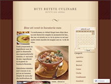 Tablet Screenshot of butireteteculinare.wordpress.com