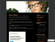 Tablet Screenshot of benkronberg.wordpress.com