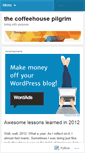 Mobile Screenshot of coffeehousepilgrim.wordpress.com