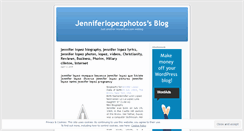 Desktop Screenshot of jenniferlopezphotos.wordpress.com