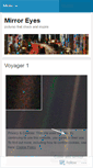 Mobile Screenshot of mirroreyes.wordpress.com