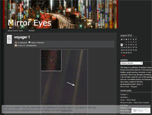 Tablet Screenshot of mirroreyes.wordpress.com