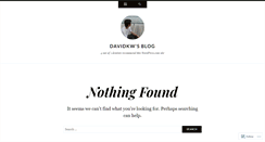 Desktop Screenshot of davidkawaitse.wordpress.com