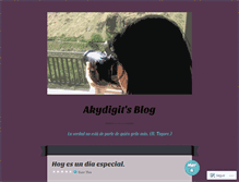Tablet Screenshot of akydigit.wordpress.com