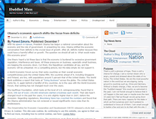 Tablet Screenshot of huddledmass.wordpress.com