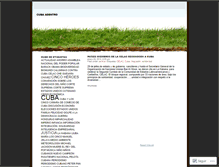 Tablet Screenshot of cubadentro.wordpress.com