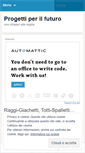 Mobile Screenshot of progettiperilfuturo.wordpress.com