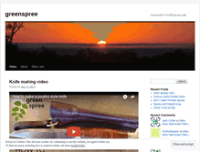 Tablet Screenshot of greenspreedotca.wordpress.com