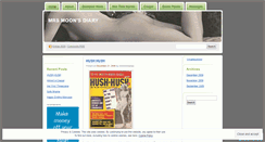 Desktop Screenshot of mrsmoonsdiary.wordpress.com