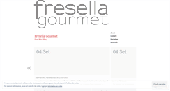 Desktop Screenshot of fresellagourmet.wordpress.com