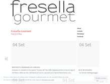 Tablet Screenshot of fresellagourmet.wordpress.com