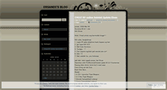 Desktop Screenshot of ersandi.wordpress.com