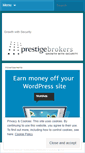 Mobile Screenshot of prestigebrokers.wordpress.com