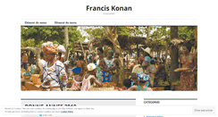 Desktop Screenshot of frkonan.wordpress.com