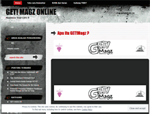 Tablet Screenshot of getmagz.wordpress.com